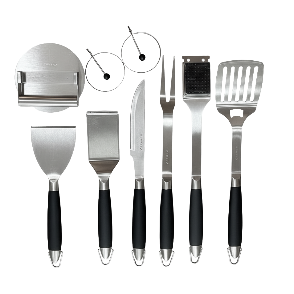BBQ Tool Set and Griddle Set